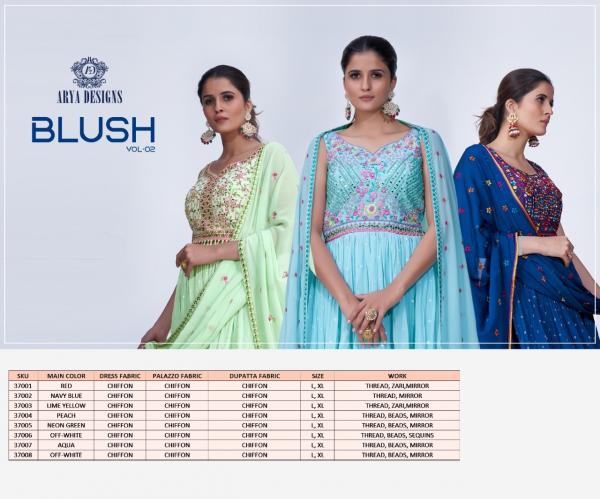 Arya Blush Vol 2 Designer Party Wear Exclusive Collection